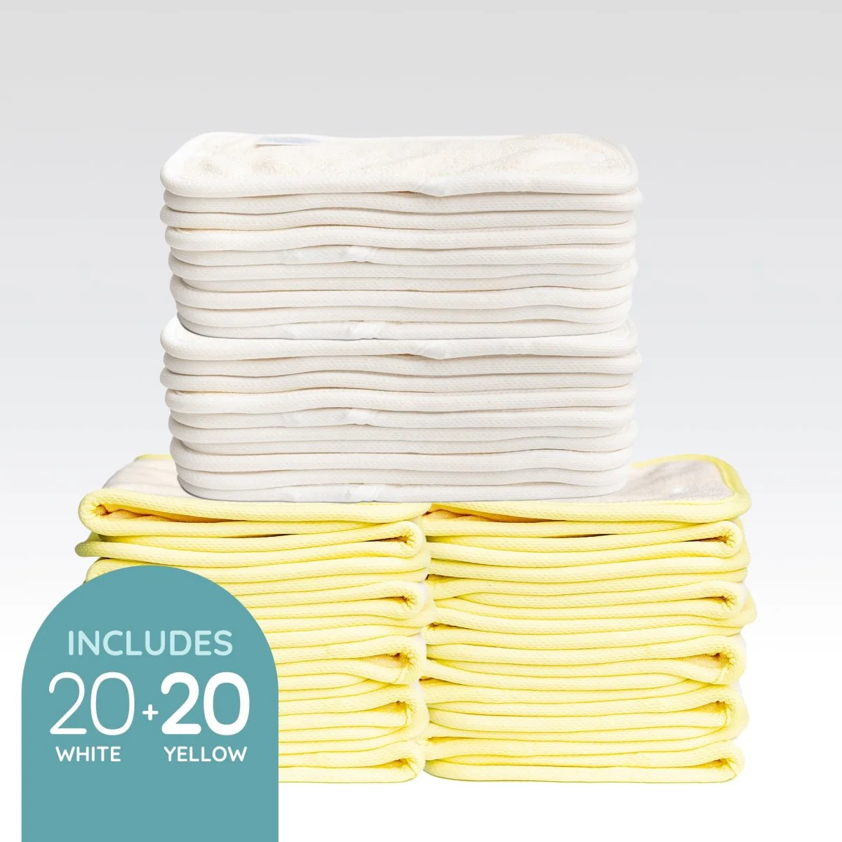 Full Time Newborn Absorbency Value Bundle (40 Pack)