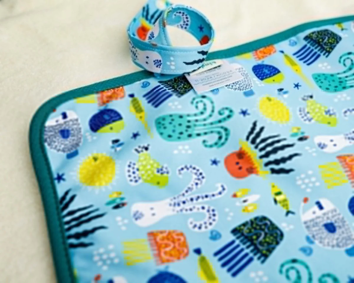 Ultra-Soft Bamboo Machine Washable and Wipeable Diaper Change Mat - Image 34