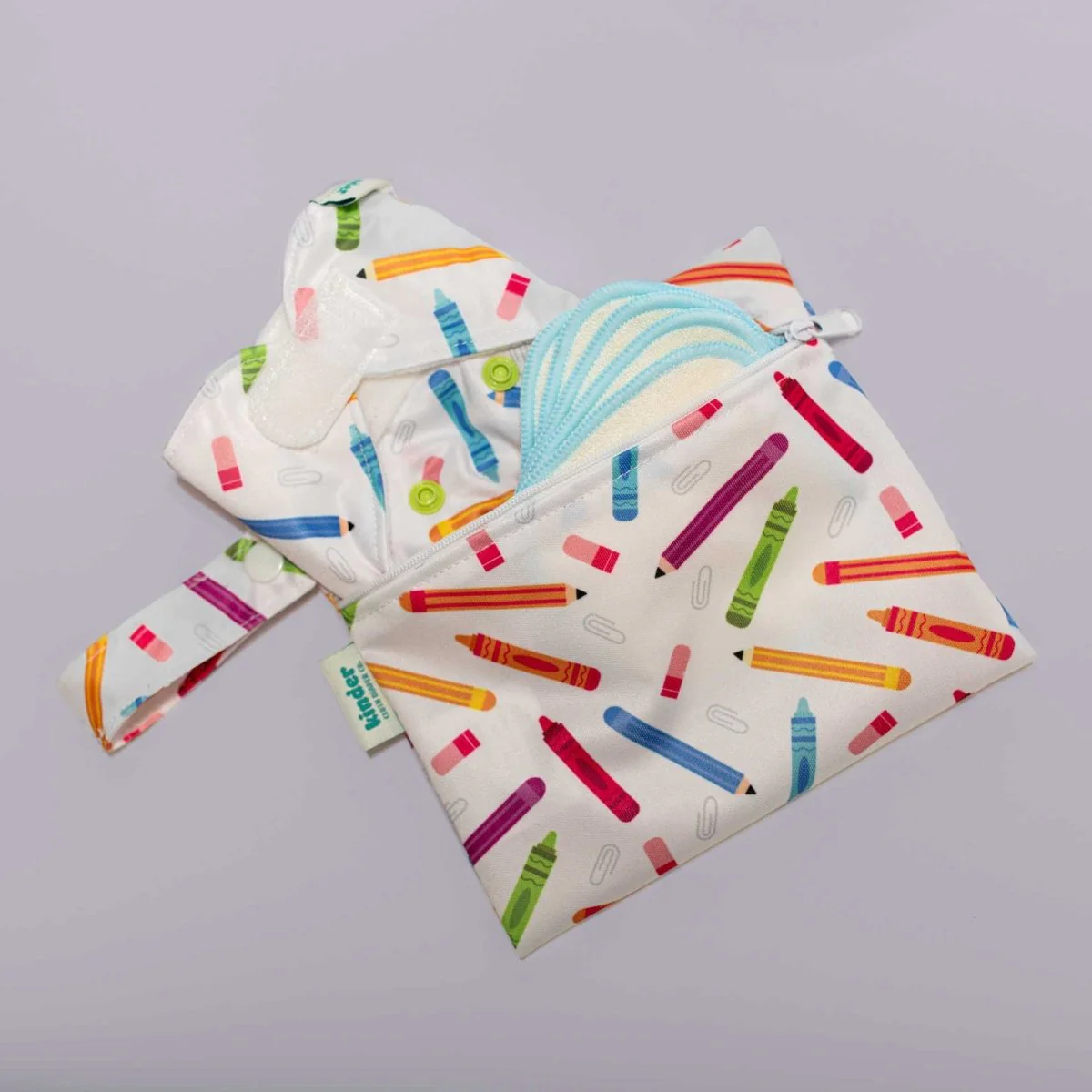 Reusable Doll Toy Diaper Set with Mini Reusable Baby Wipes - Image 17