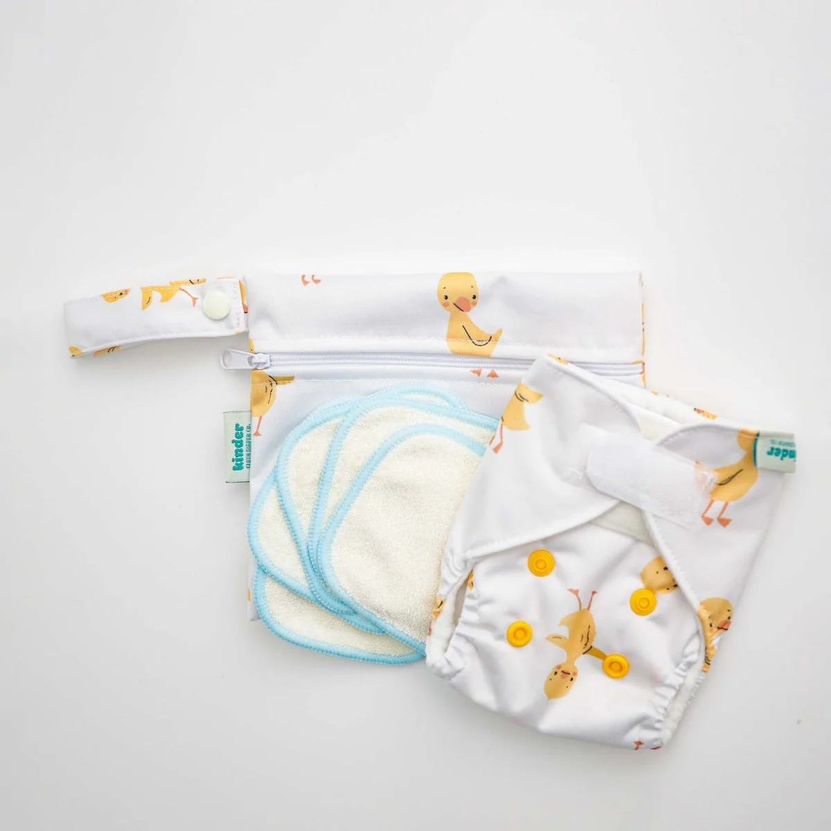 Reusable Doll Toy Diaper Set with Mini Reusable Baby Wipes - Image 25