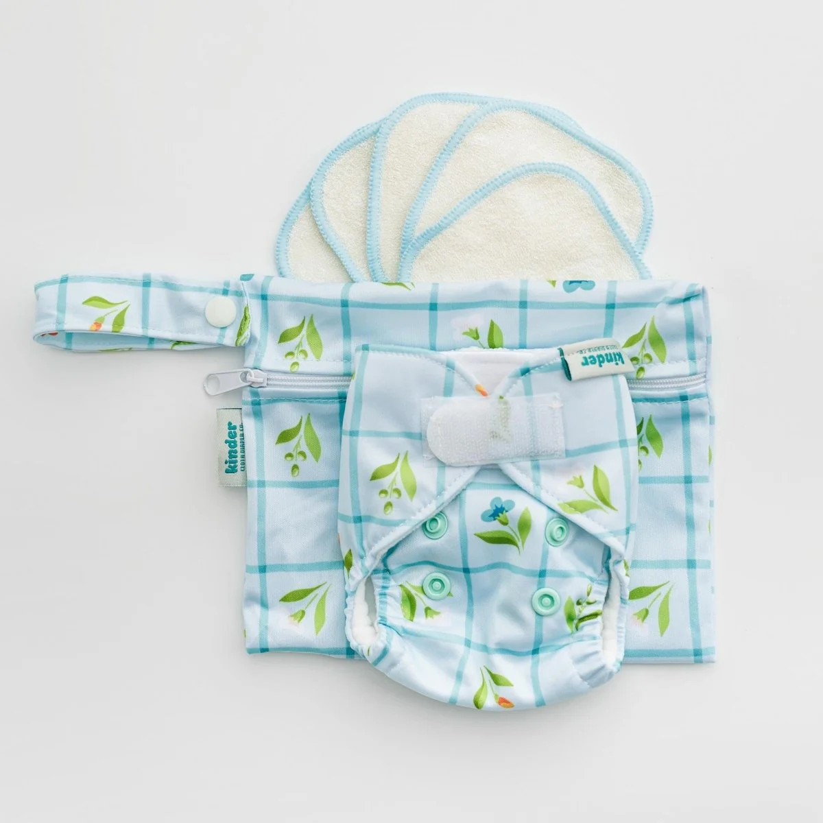 Reusable Doll Toy Diaper Set with Mini Reusable Baby Wipes - Image 29
