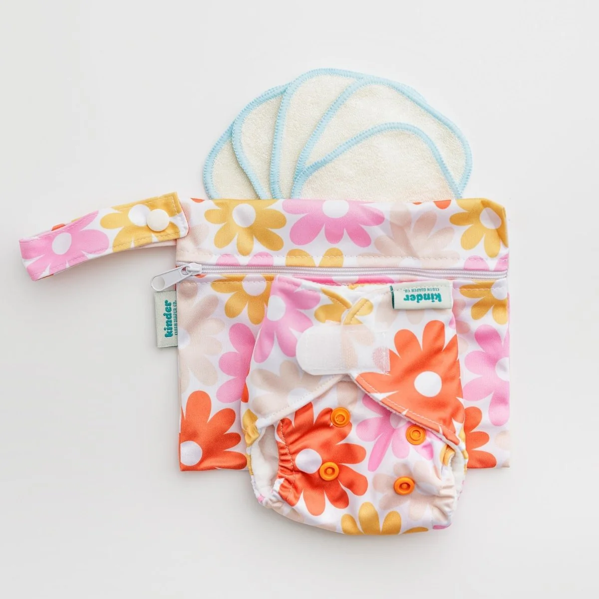 Reusable Doll Toy Diaper Set with Mini Reusable Baby Wipes - Image 31