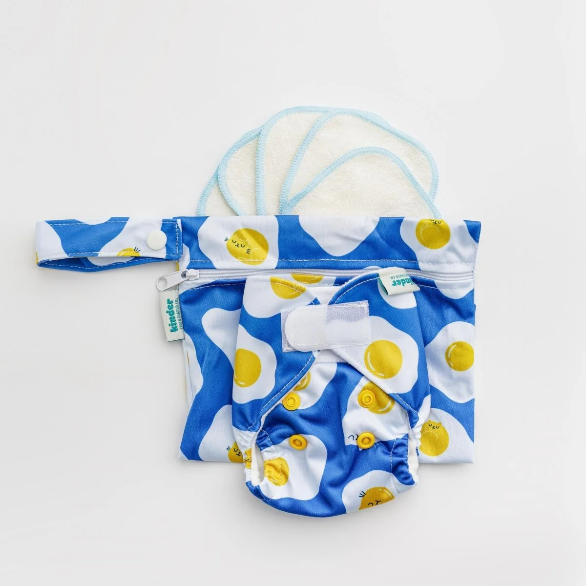 Reusable Doll Toy Diaper Set with Mini Reusable Baby Wipes - Image 33