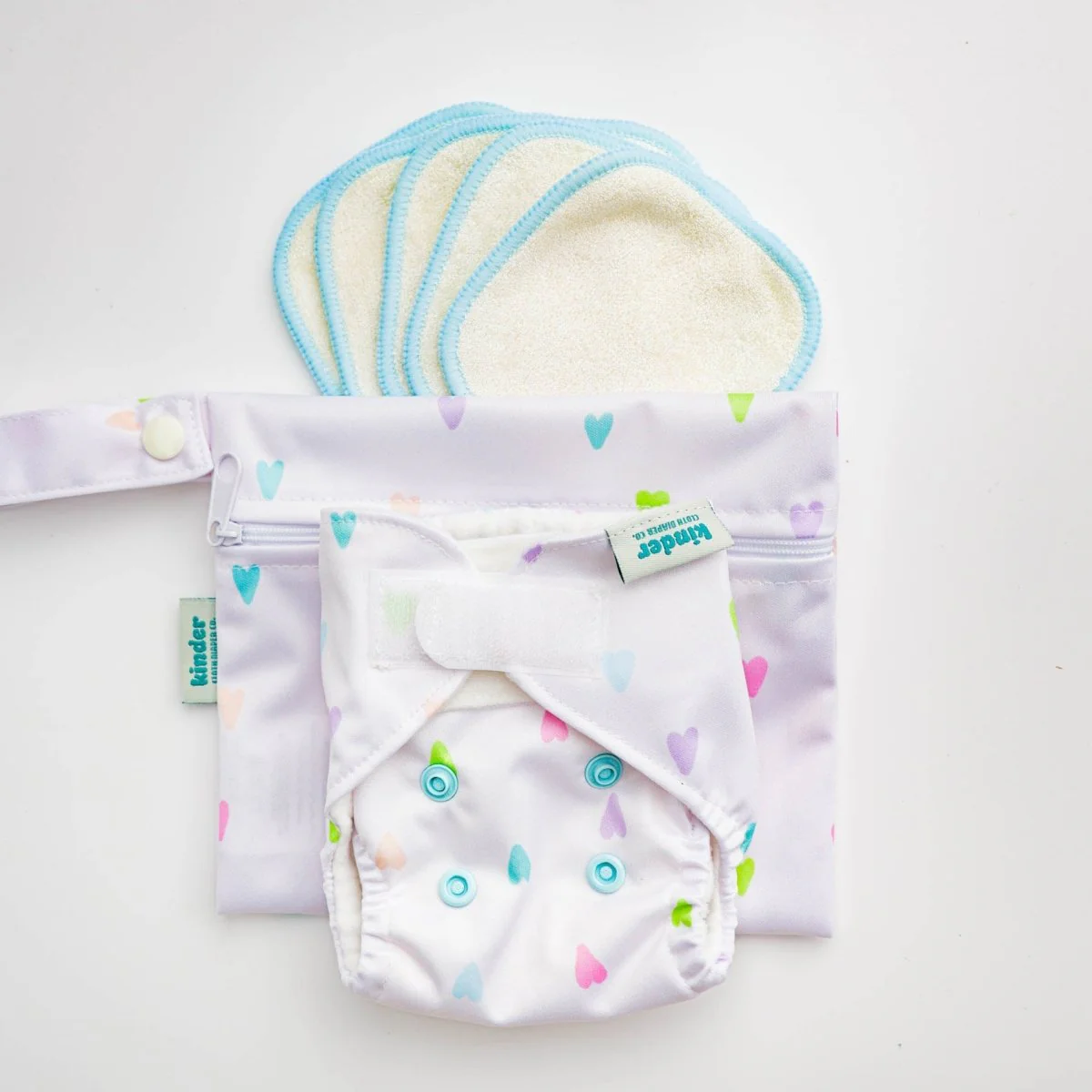 Reusable Doll Toy Diaper Set with Mini Reusable Baby Wipes - Image 34
