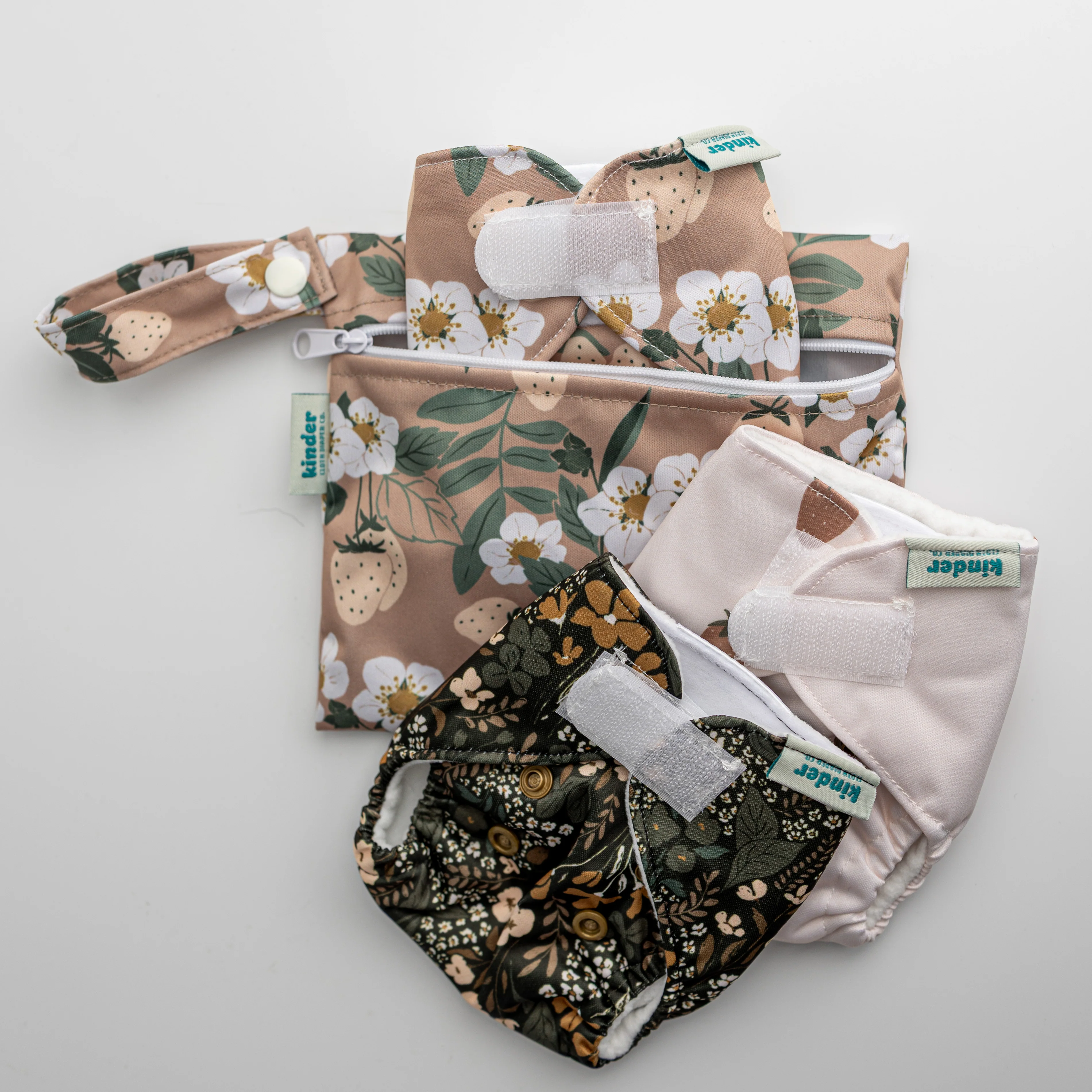 Reusable Doll Toy Diaper Set with Mini Reusable Baby Wipes - Image 38