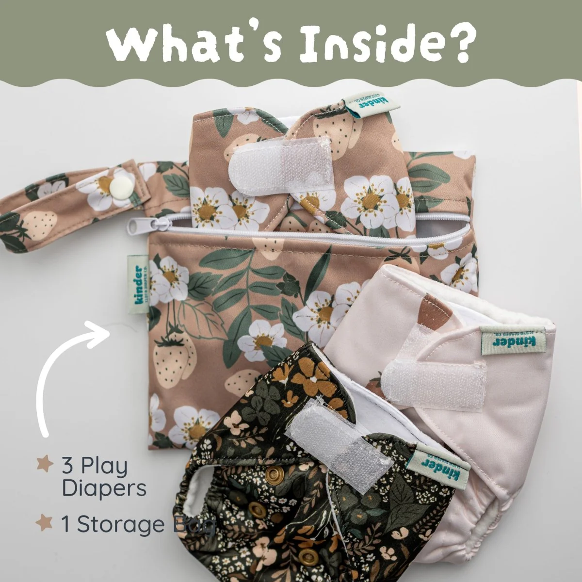 Reusable Doll Toy Diaper Set with Mini Reusable Baby Wipes - Image 47