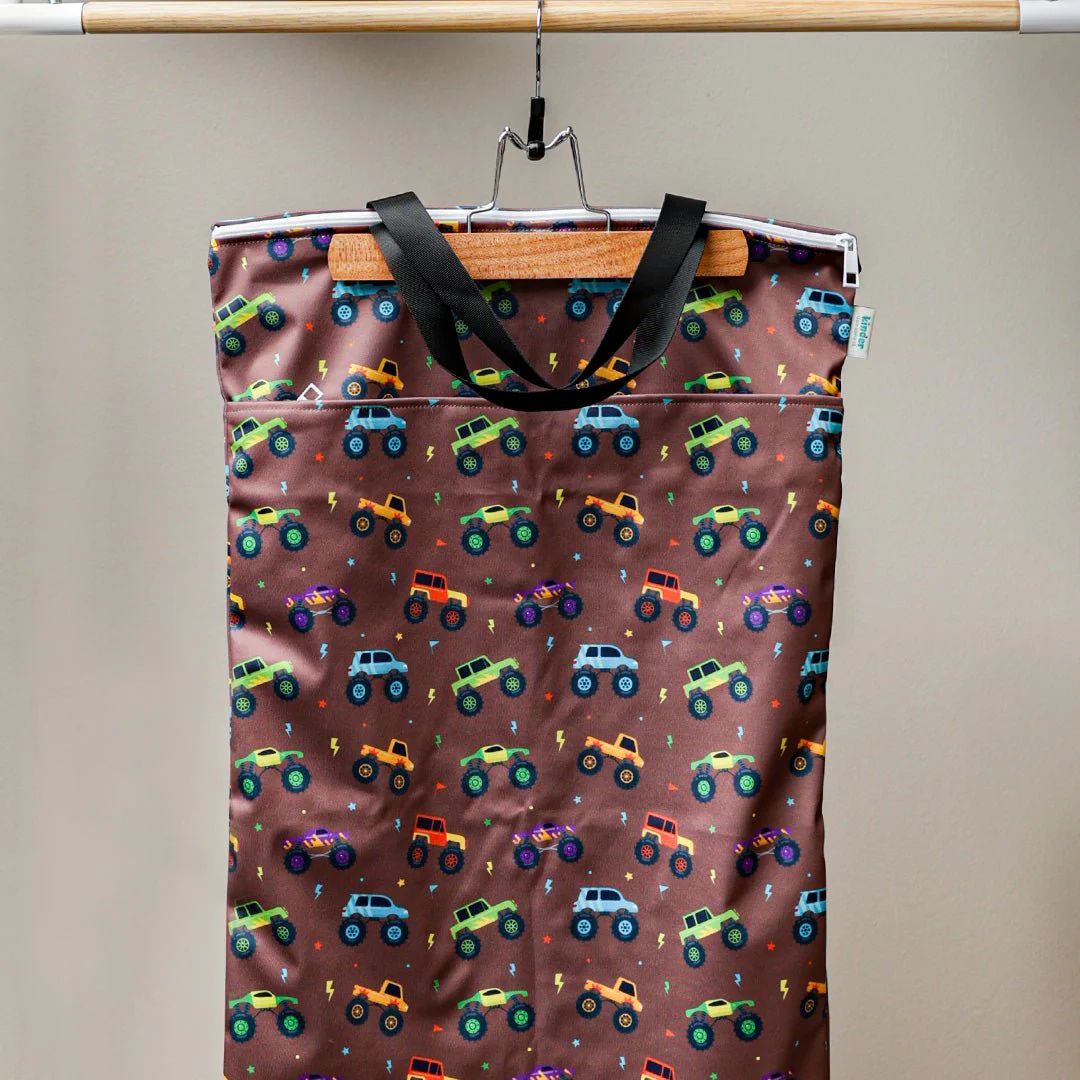 Large Zipper Hanging Wet Bag, Laundry Bag with Handles - Image 101