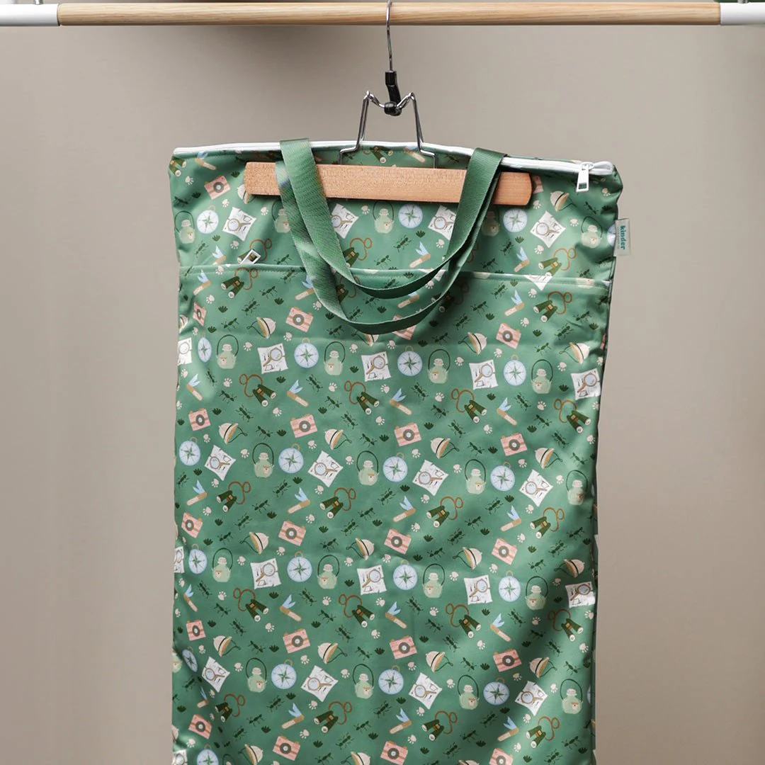 Large Zipper Hanging Wet Bag, Laundry Bag with Handles - Image 103