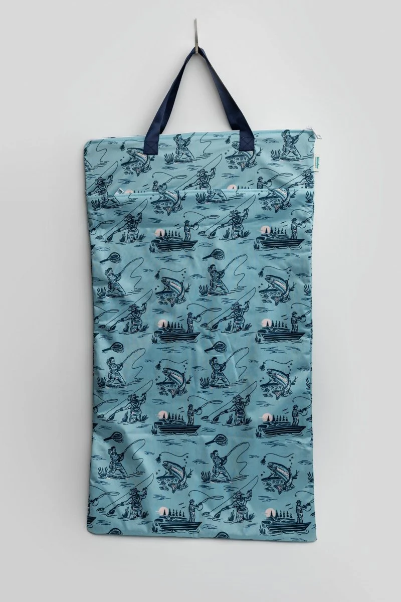 Large Zipper Hanging Wet Bag, Laundry Bag with Handles - Image 117