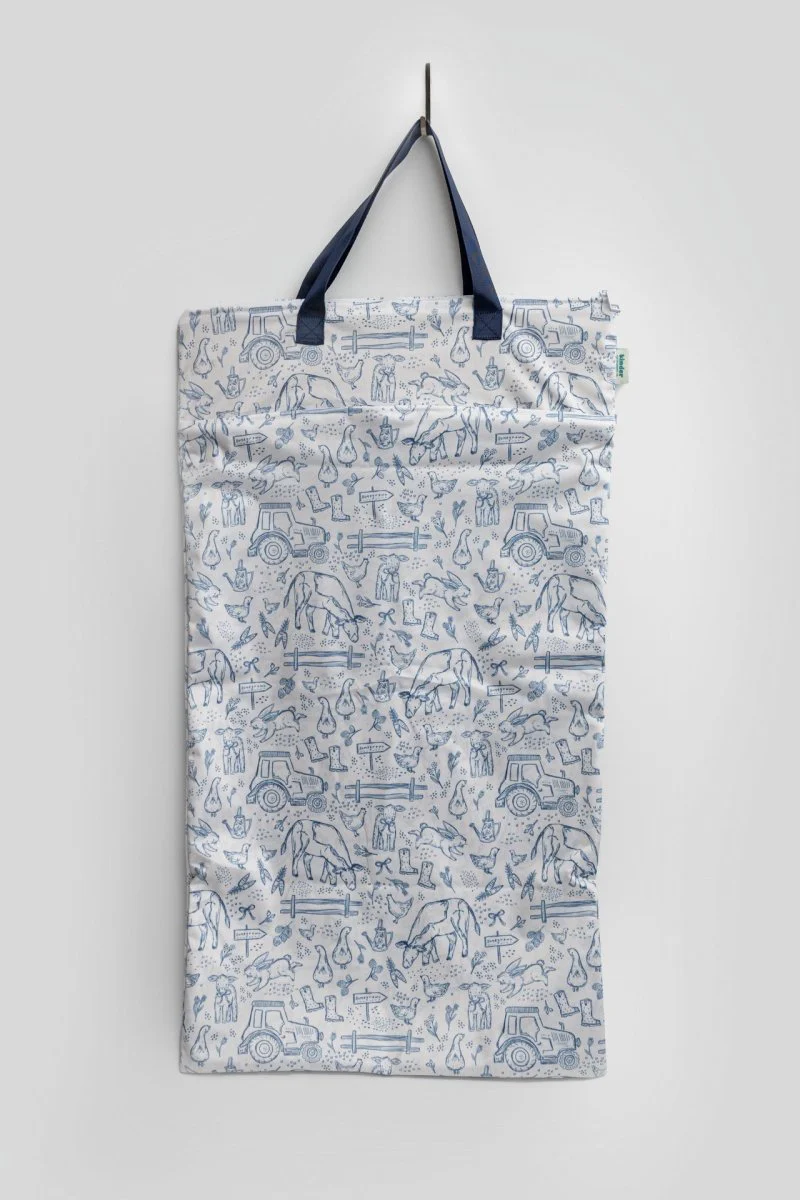 Large Zipper Hanging Wet Bag, Laundry Bag with Handles - Image 119