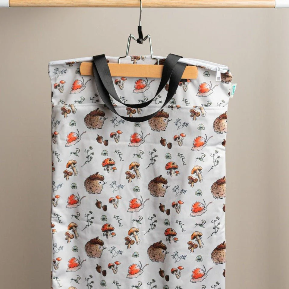 Large Zipper Hanging Wet Bag, Laundry Bag with Handles - Image 14