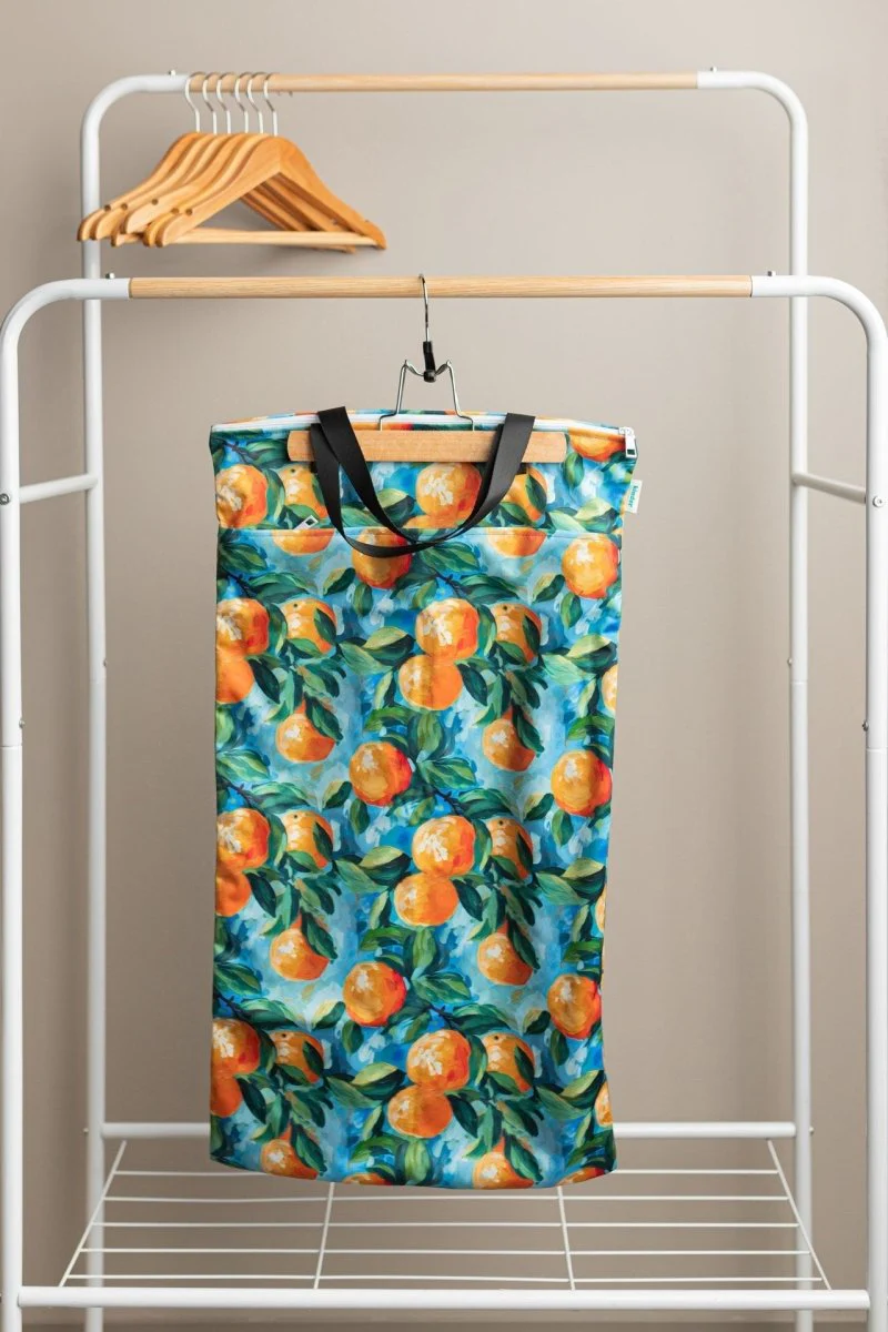 Large Zipper Hanging Wet Bag, Laundry Bag with Handles - Image 17