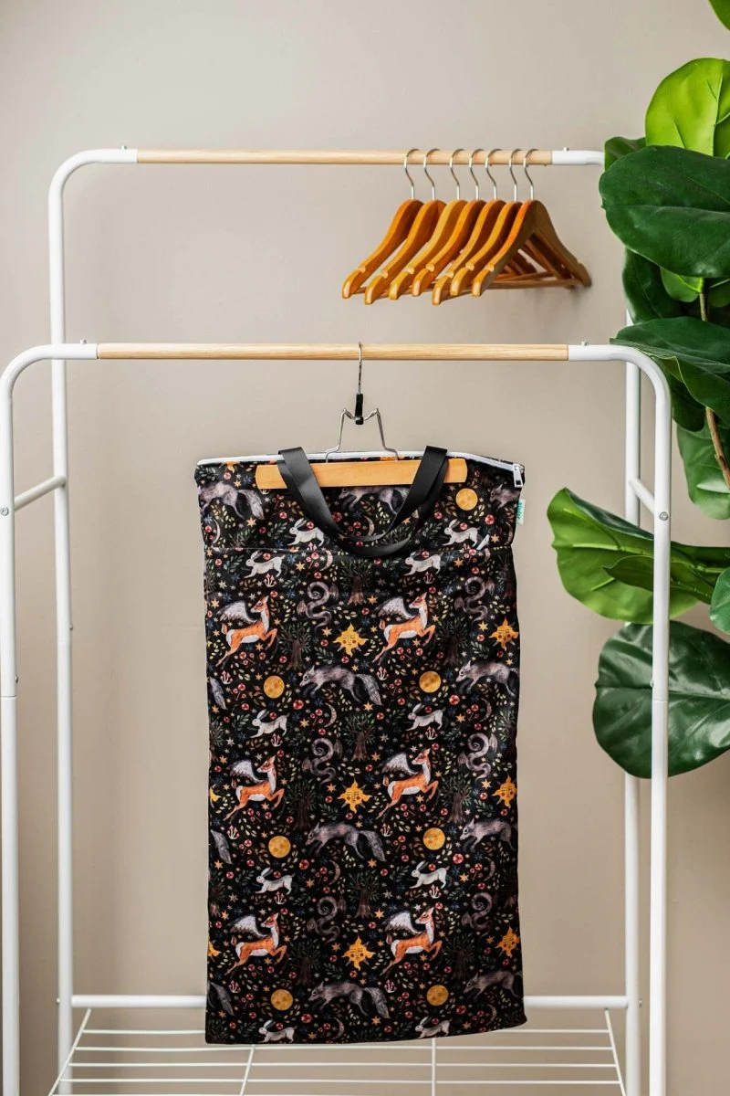 Large Zipper Hanging Wet Bag, Laundry Bag with Handles - Image 29