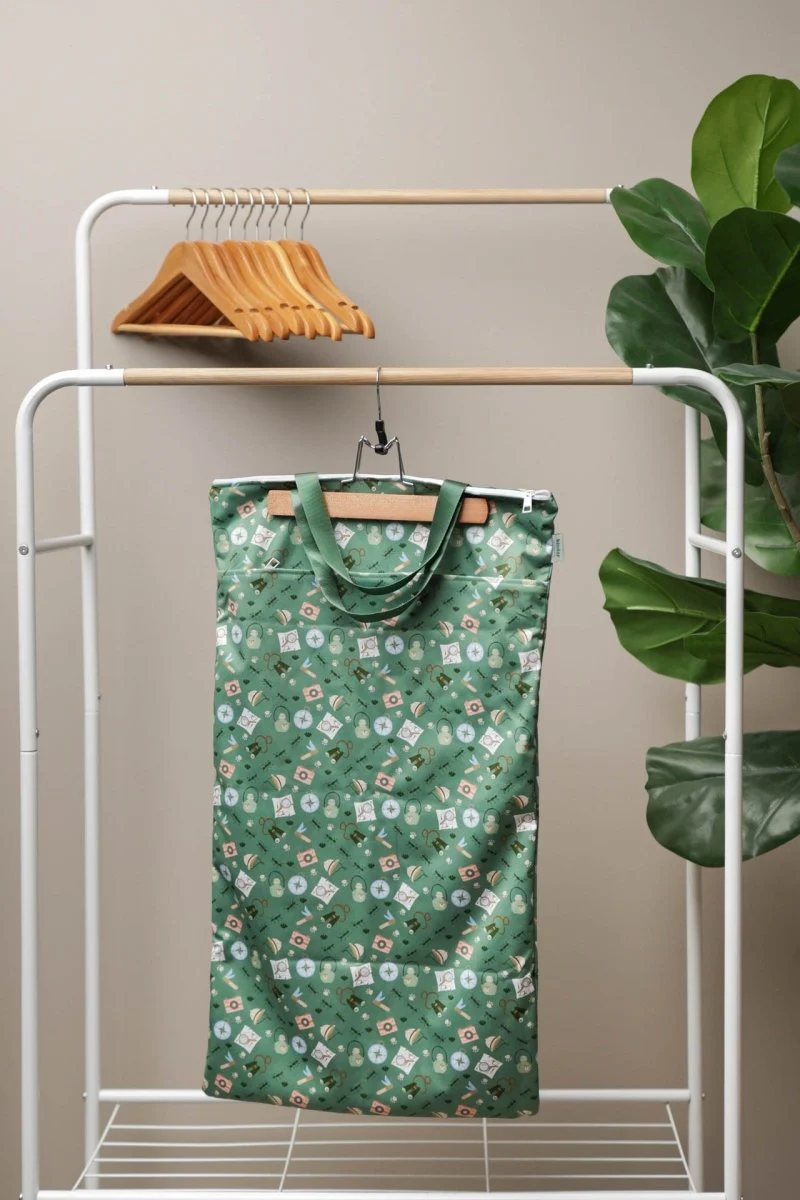 Large Zipper Hanging Wet Bag, Laundry Bag with Handles - Image 42
