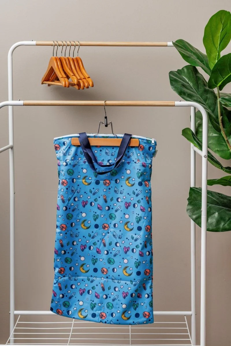 Large Zipper Hanging Wet Bag, Laundry Bag with Handles - Image 45