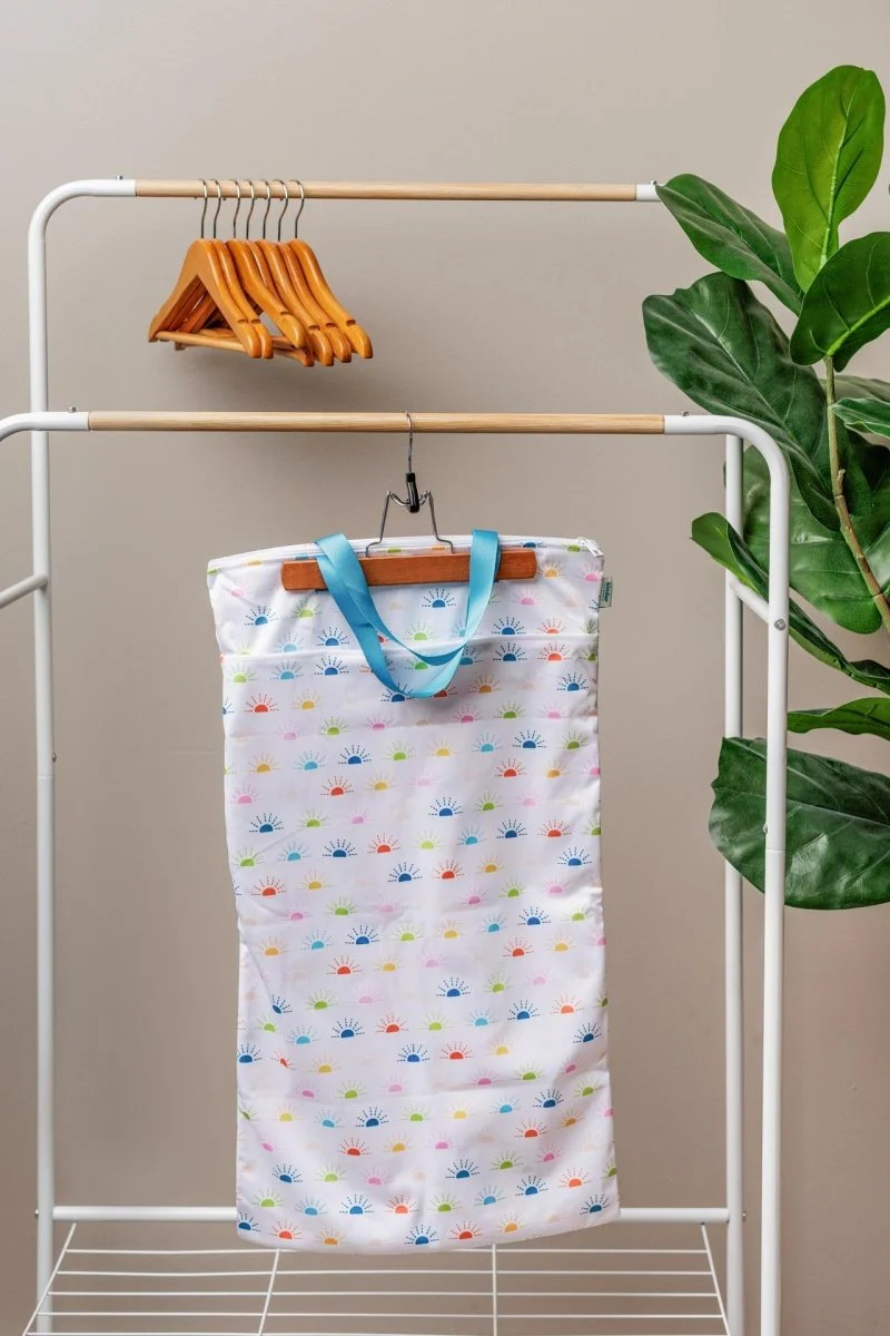 Large Zipper Hanging Wet Bag, Laundry Bag with Handles - Image 48