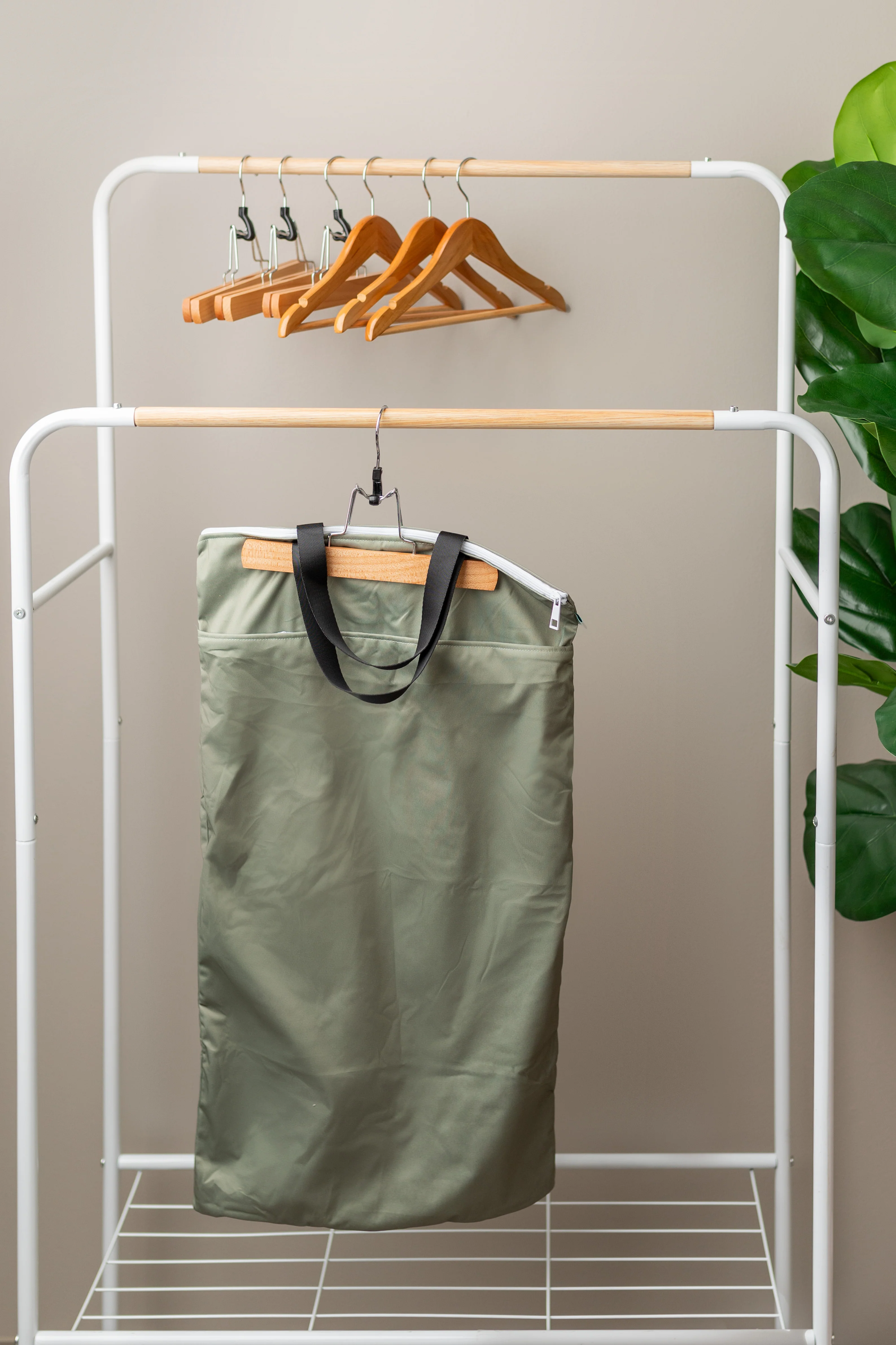 Large Zipper Hanging Wet Bag, Laundry Bag with Handles - Image 66