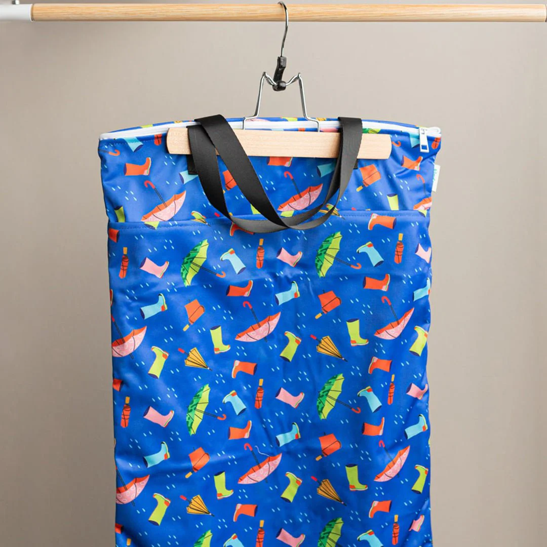 Large Zipper Hanging Wet Bag, Laundry Bag with Handles - Image 95