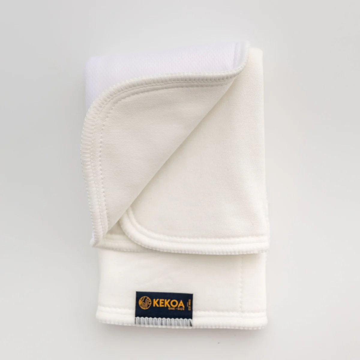 Kekoa Premium Bamboo Cotton Trifold Cloth Diaper Insert - Image 3