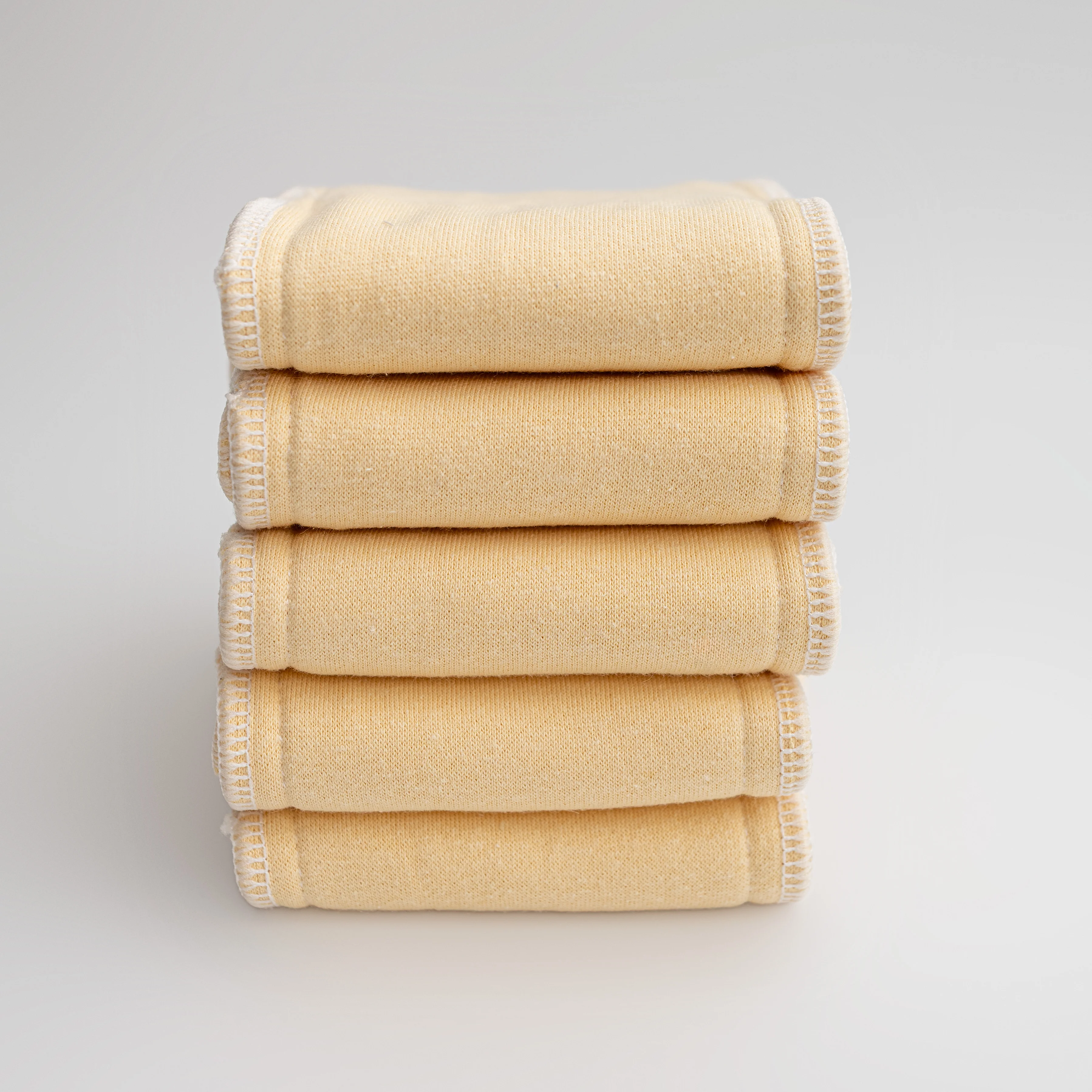 Renew Premium Contoured 8-Layer Heavy Wetter Hemp Cotton Insert Set - Image 2