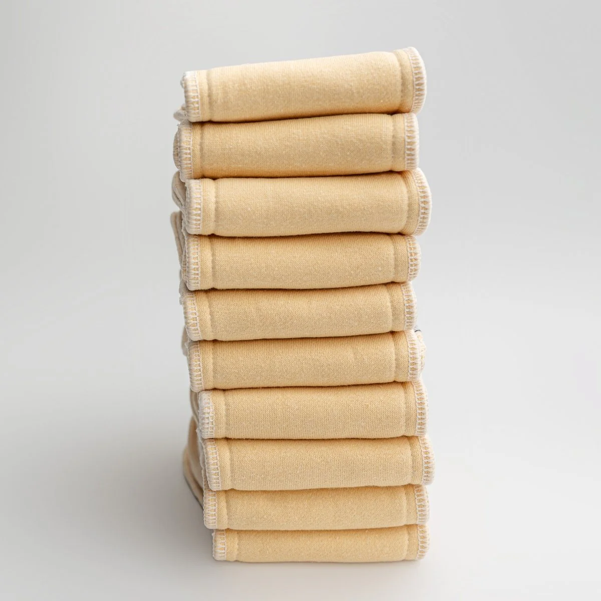 Renew Premium Contoured 8-Layer Heavy Wetter Hemp Cotton Insert Set - Image 3
