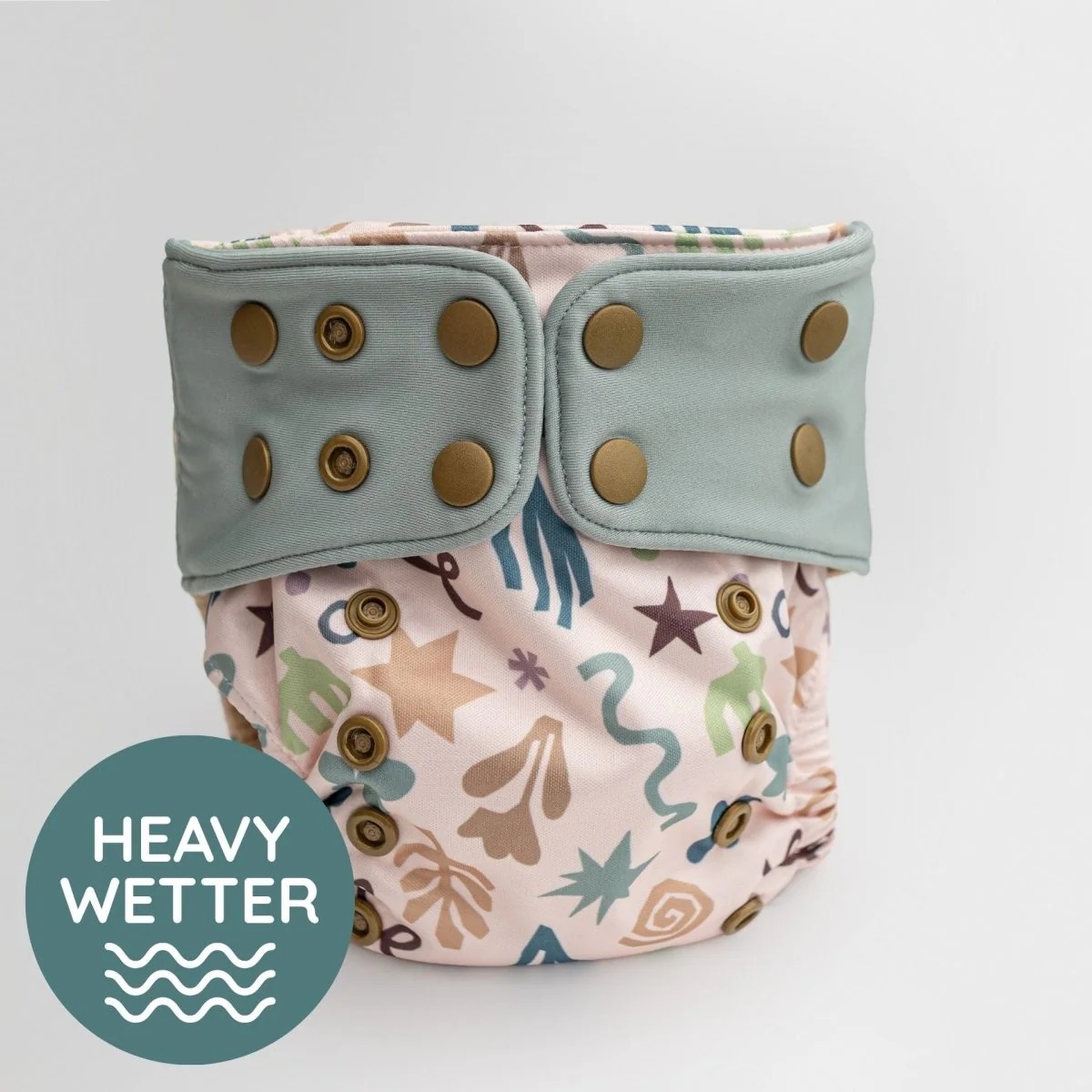 Renew Premium Heavy Wetter Hybrid One Size Cloth Diaper - Image 10