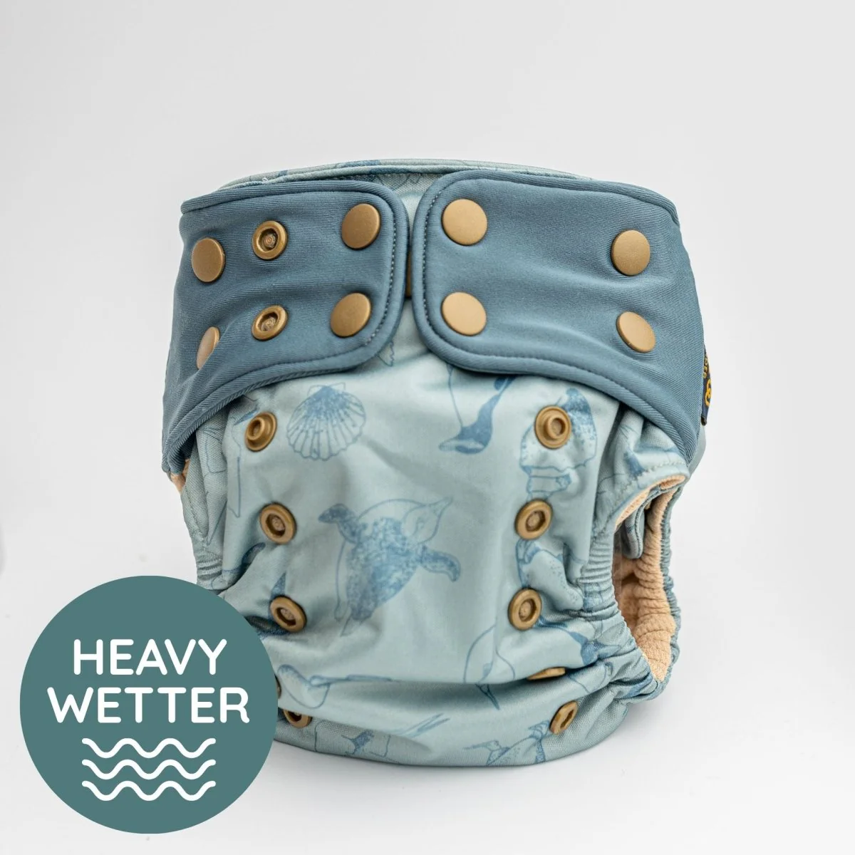 Renew Premium Heavy Wetter Hybrid One Size Cloth Diaper - Image 6