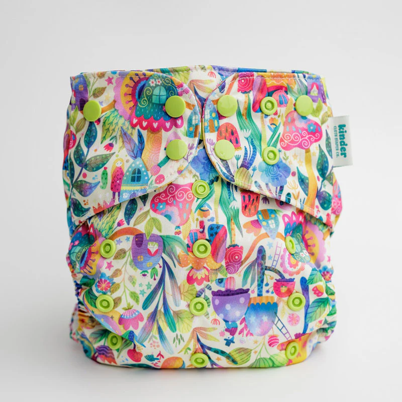 Shop the Vault: Pocket Cloth Diaper with Athletic Wicking Jersey - Image 17