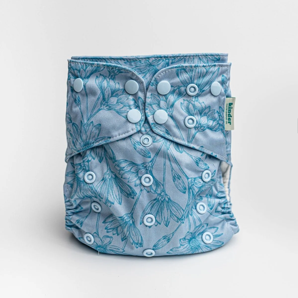 Floral: Essentials Pocket Cloth Diaper with Athletic Wicking Jersey, Grows with your Baby - Image 46