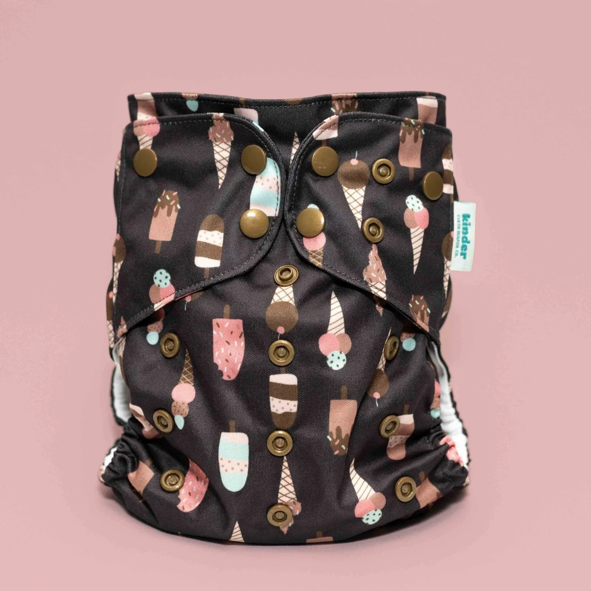 Food: Essentials Pocket Cloth Diaper with Athletic Wicking Jersey, Grows with your Baby - Image 10