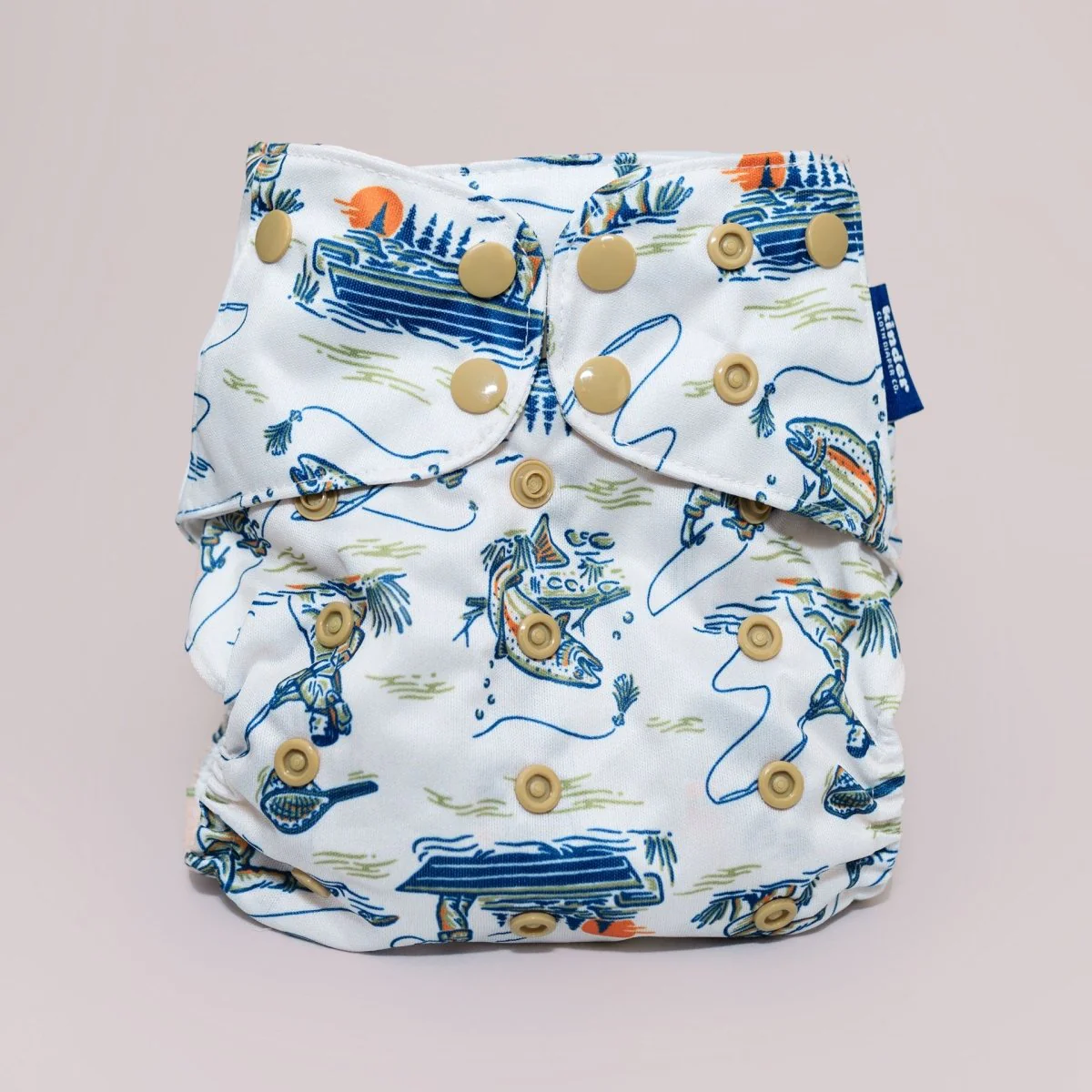 Shop the Vault: Pocket Cloth Diaper with Athletic Wicking Jersey - Image 92
