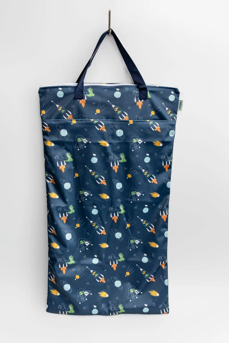 Large Zipper Hanging Wet Bag, Laundry Bag with Handles - Image 113