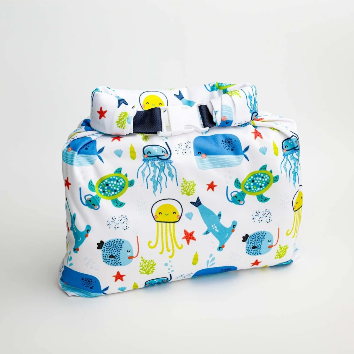 Roll Top Space Saver Water Resistant Small Wet Bag Travel Storage Bag - Image 10