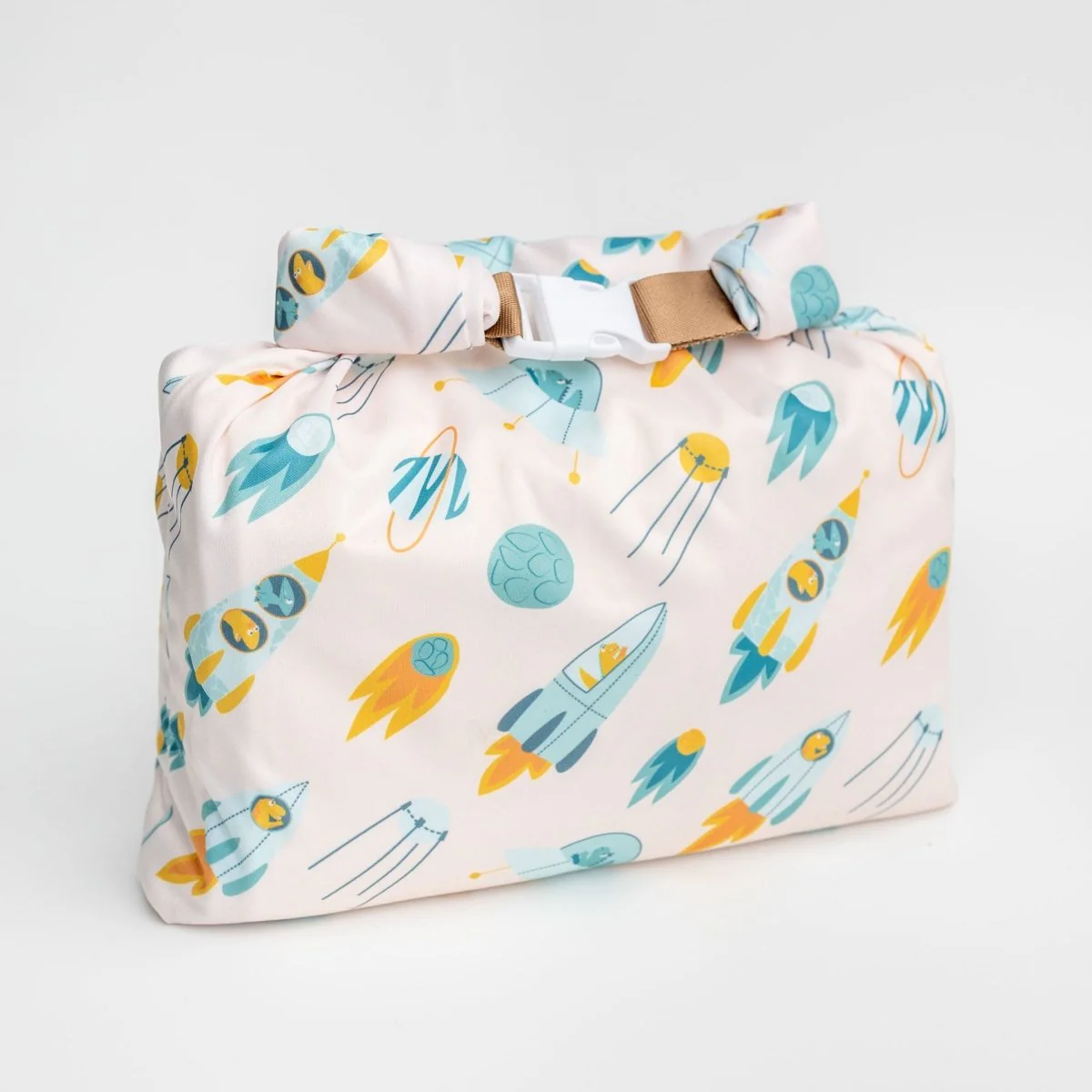 Roll Top Space Saver Water Resistant Small Wet Bag Travel Storage Bag - Image 69