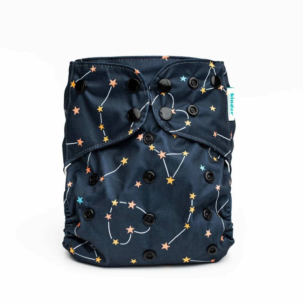 Space and Sky: Essentials Pocket Cloth Diaper with Athletic Wicking Jersey, Grows with your Baby - Image 22