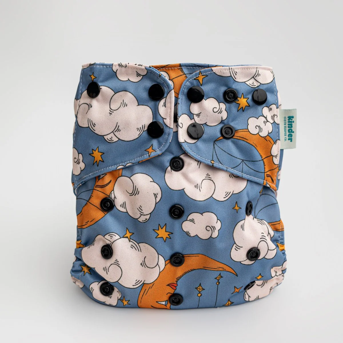 Space and Sky: Essentials Pocket Cloth Diaper with Athletic Wicking Jersey, Grows with your Baby - Image 83