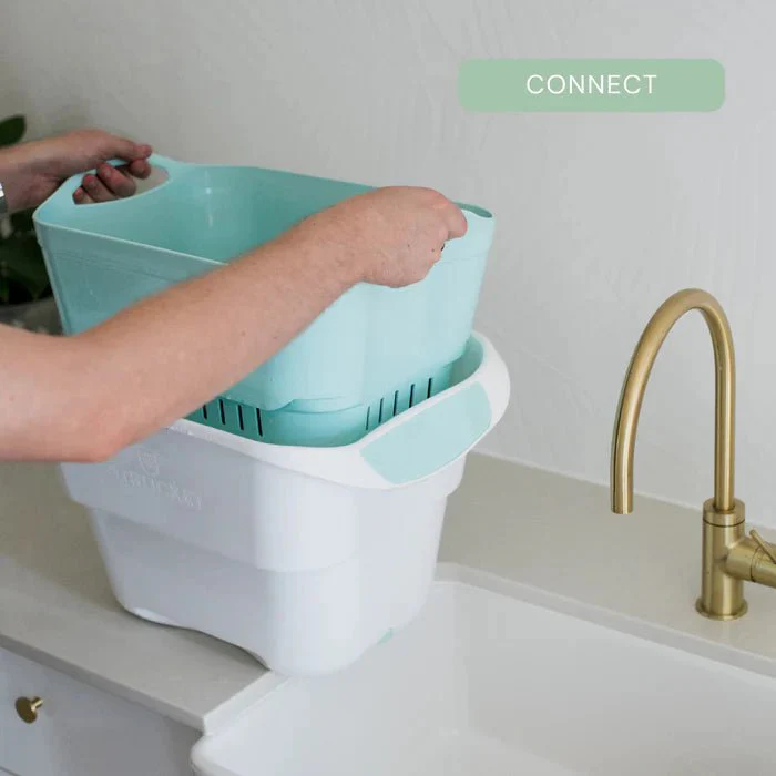 Strucket Interlocking Strainer Bucket with Plug - Image 5